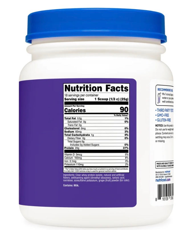 Nutricost - Clear Protein Isolate