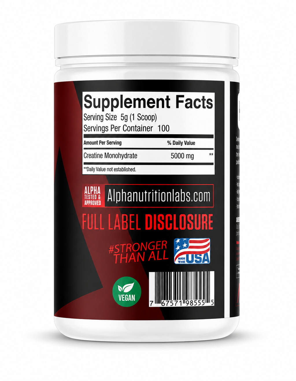 Alpha Nutrition Labs - Creatine