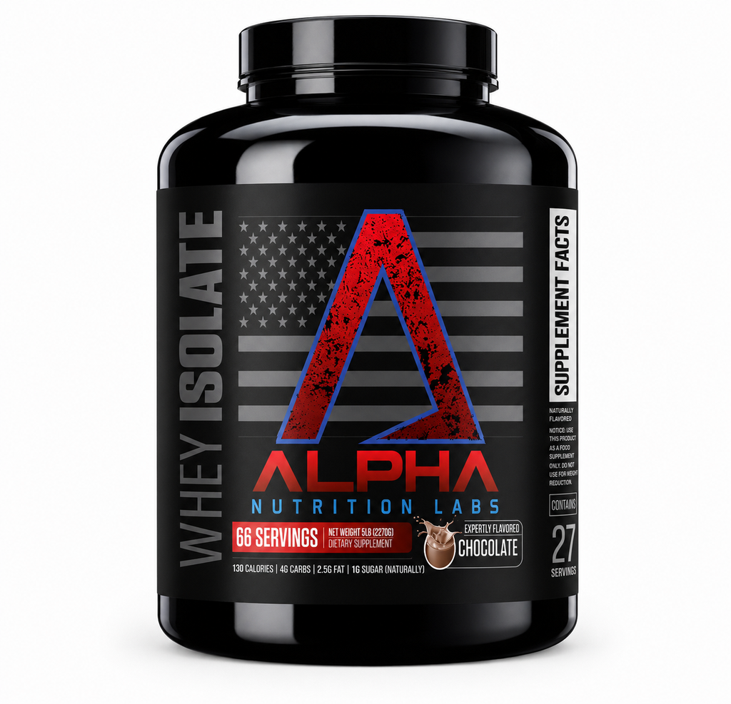 Alpha Nutrition - Whey Isolate Protein 5 lbs