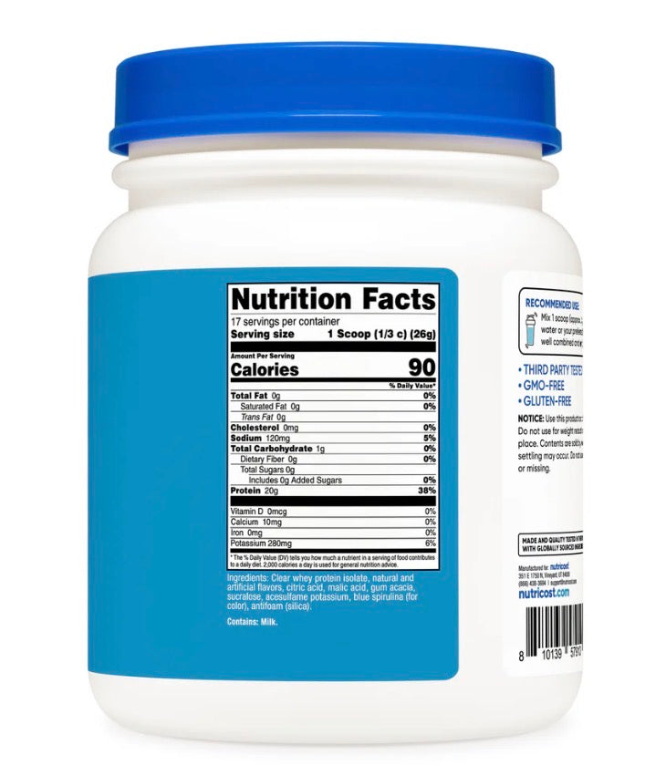 Nutricost - Clear Protein Isolate