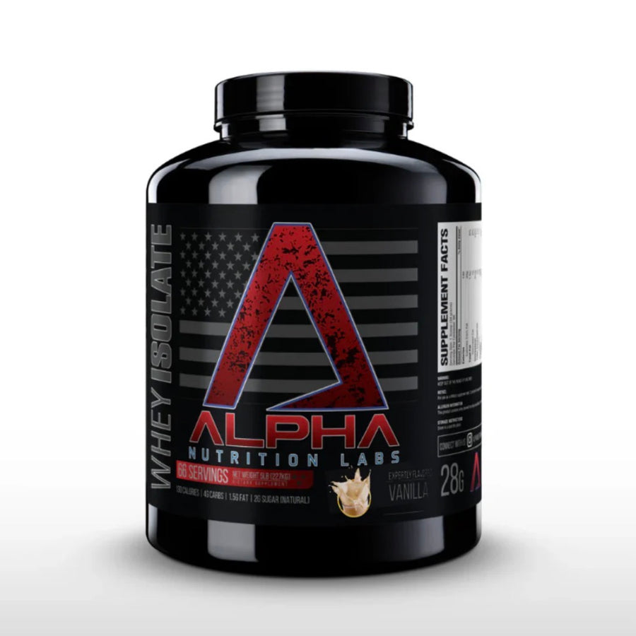 Alpha Nutrition - Whey Isolate Protein 5 lbs