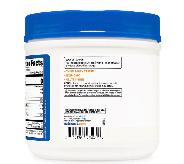 Nutricost - Psyllium Husk Powder