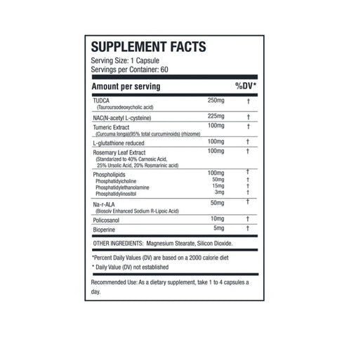 Alpha Nutrition Labs Liver Armor – Advanced Liver Support Formula
