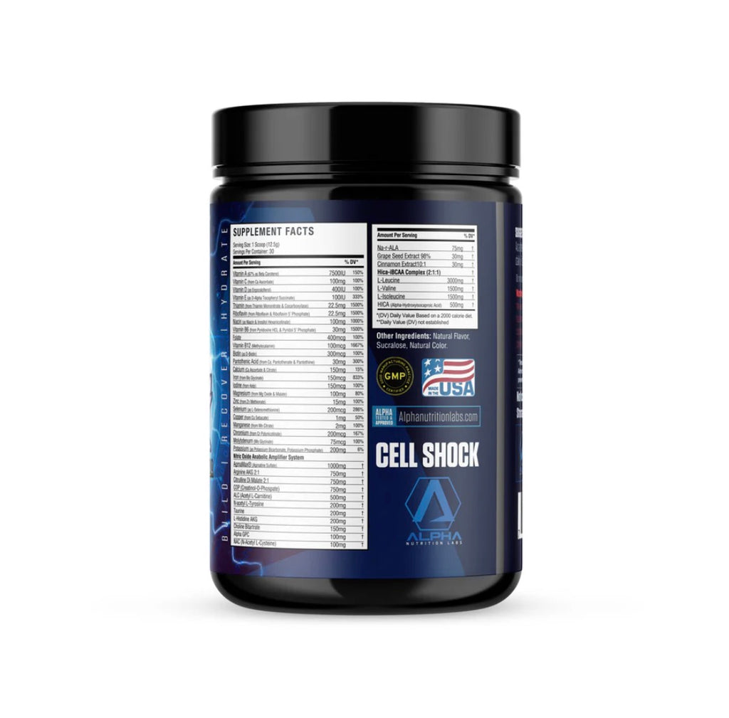 Alpha Nutrition Labs - Cell Shock (Intra/Post Workout)