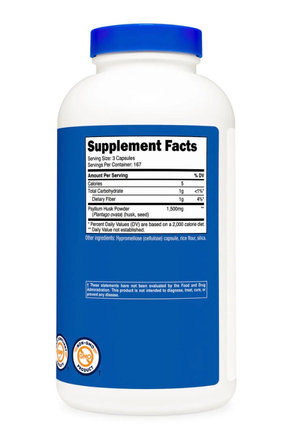 Nutricost - Psyllium Husk Capsules