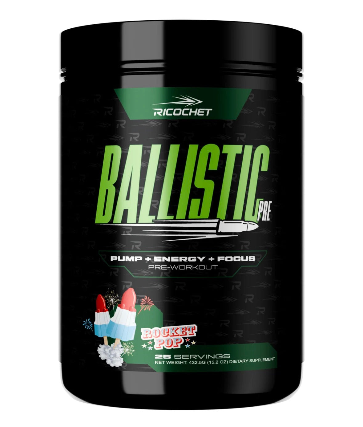 Ricochet Supplements - Ballistic Preworkout