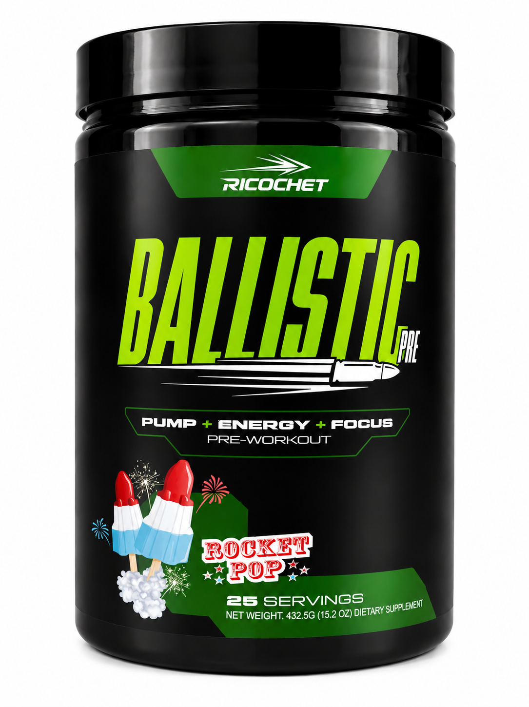 Ricochet Supplements - Ballistic (Preworkout)