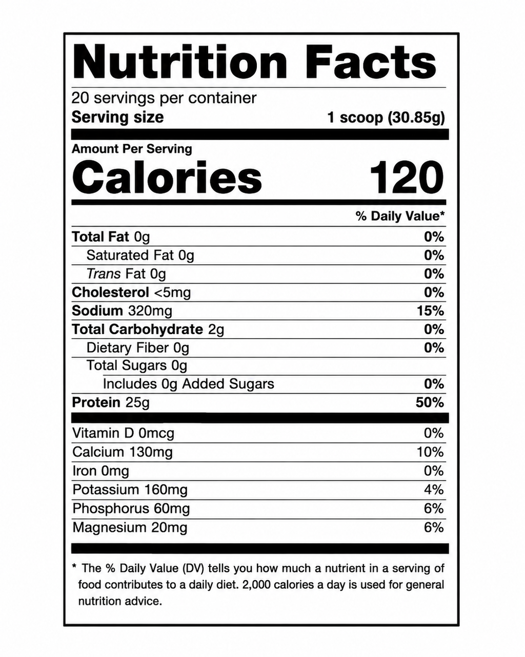 Nutrabio - Whey Protein Isolate
