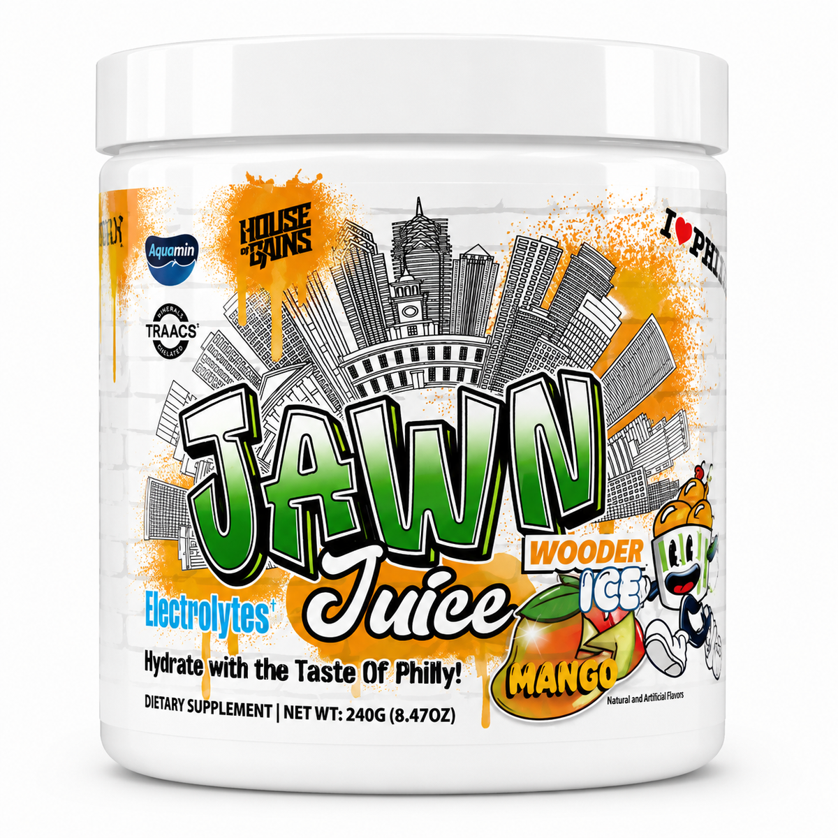 House of Gains Jawn Juice - Hydration Mix