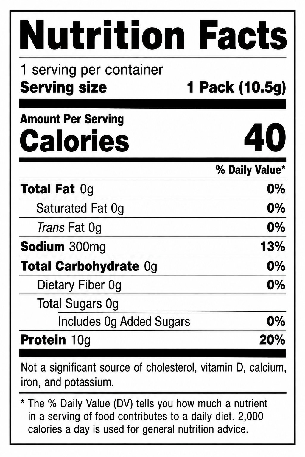 Coffee Boosters - Single (Original Unflavored)